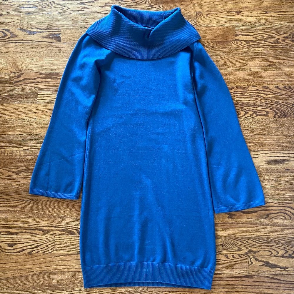 New Joan Vass Blue Dress (size:M)